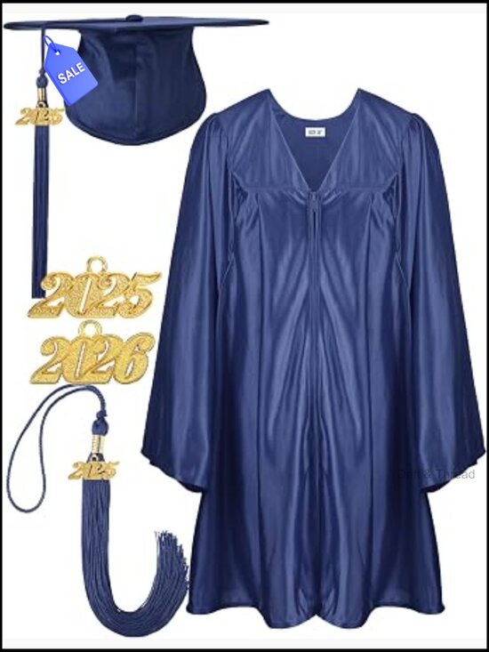 Shirts & Tops | Kids Graduation Gown Cap Set 226 Tassel | Poshmark